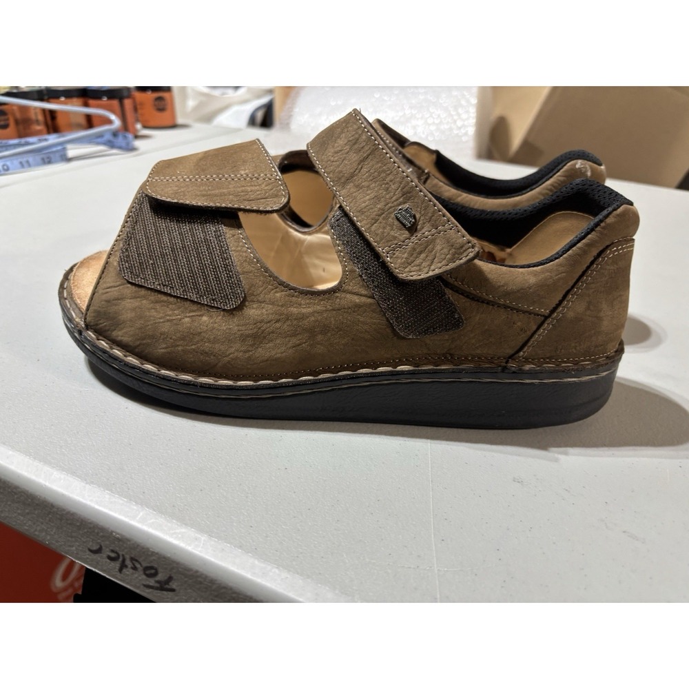 Finn Comfort Prevention Line Formal Leather Sandal – (Tobacco)‎ 10.5 EU44